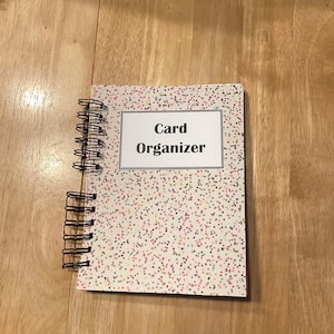 Small Greeting Card Organizer