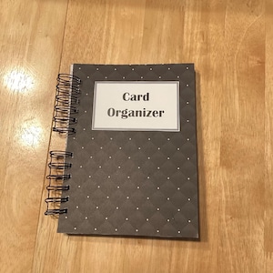 Small Greeting Card Organizer