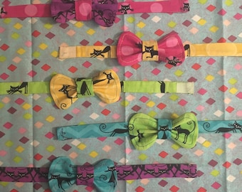 Cat/Small dog Bowtie - Mix and match your favorite prints!!!
