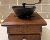 Antique coffee grinder