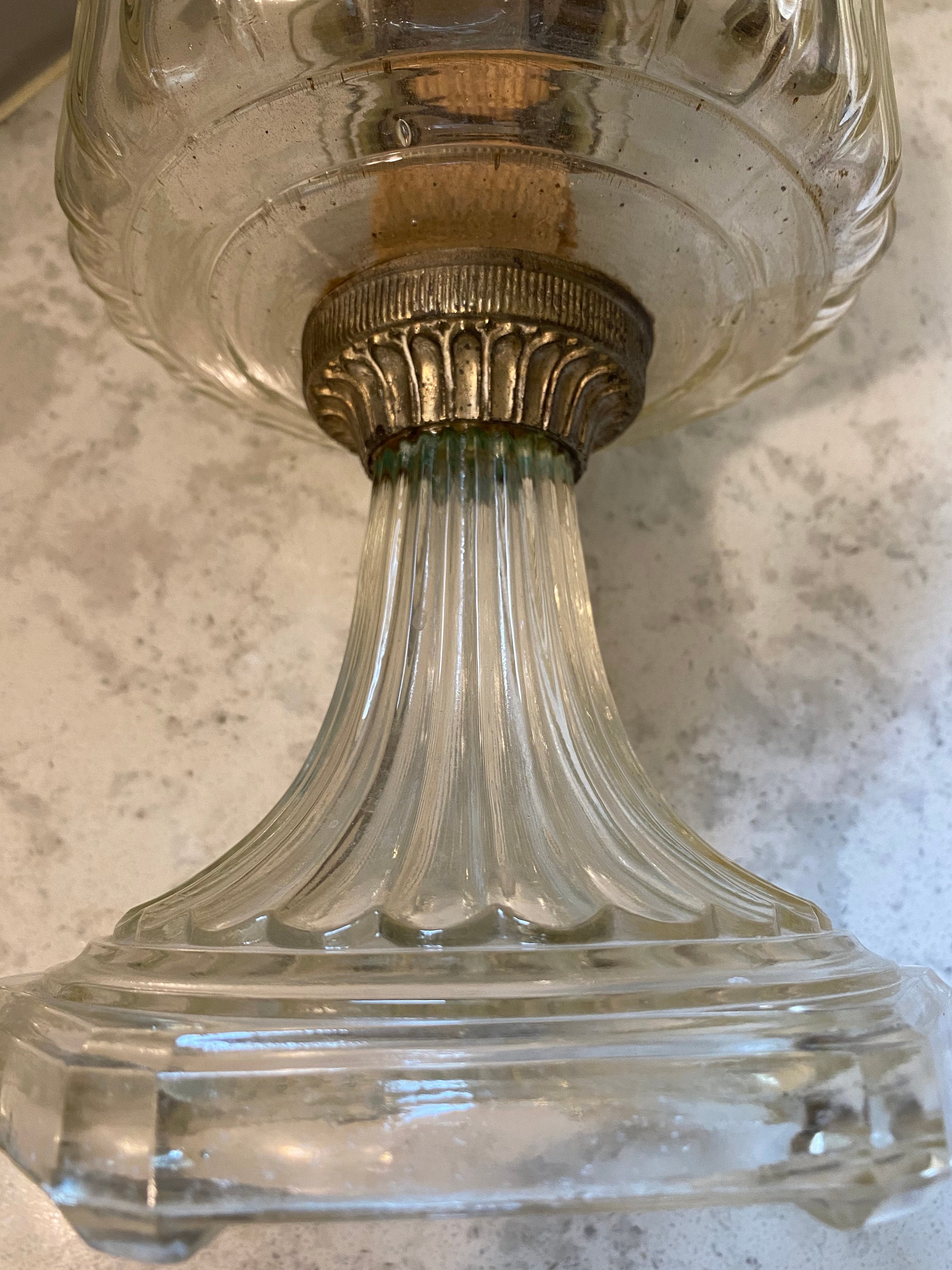 1930s Aladdin Corinthian Oil Lamp Etsy