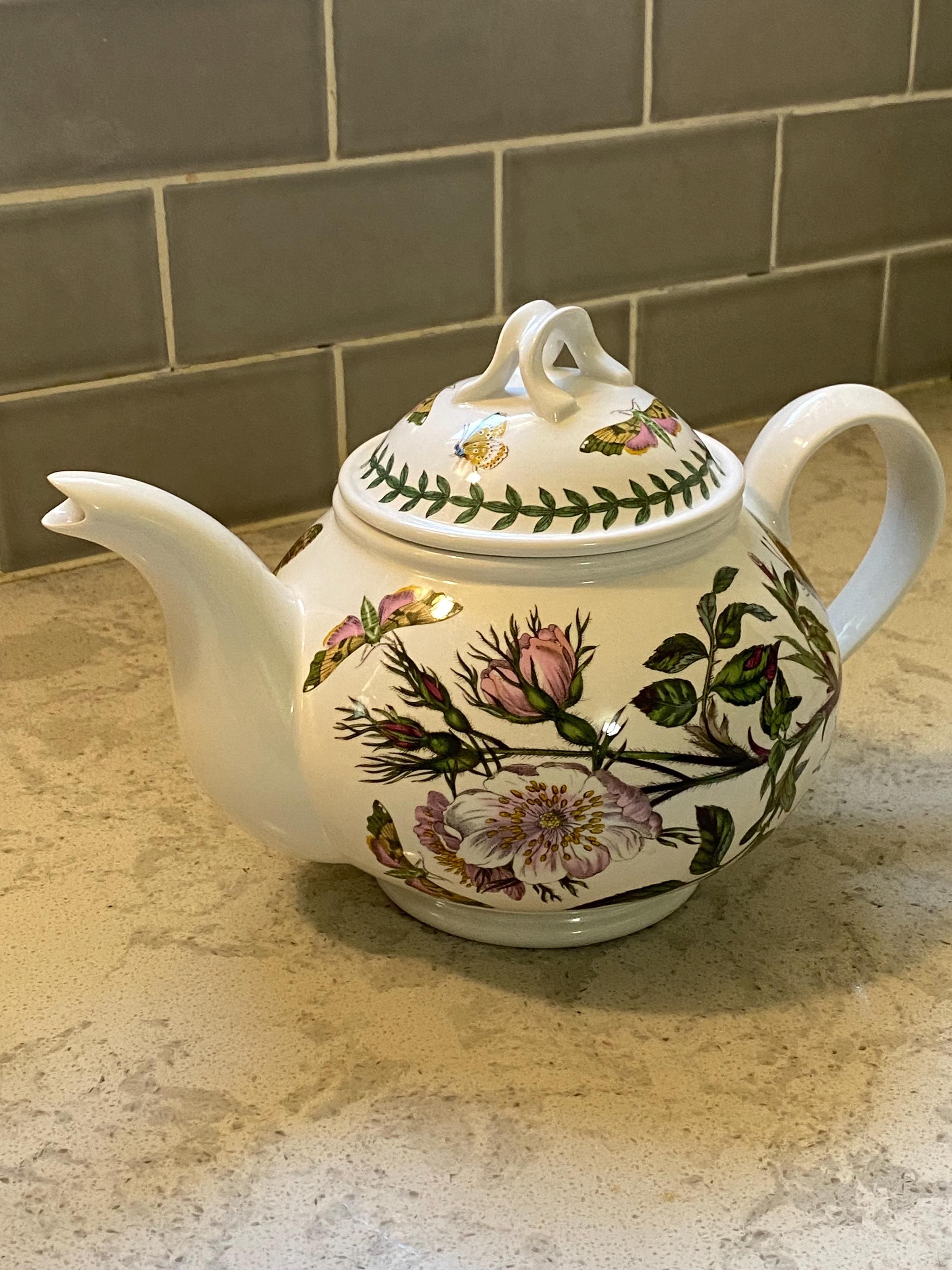 Portmeirion Teapot - Etsy