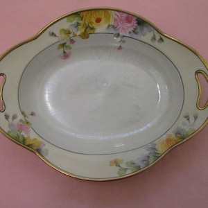 Antique serving bowl