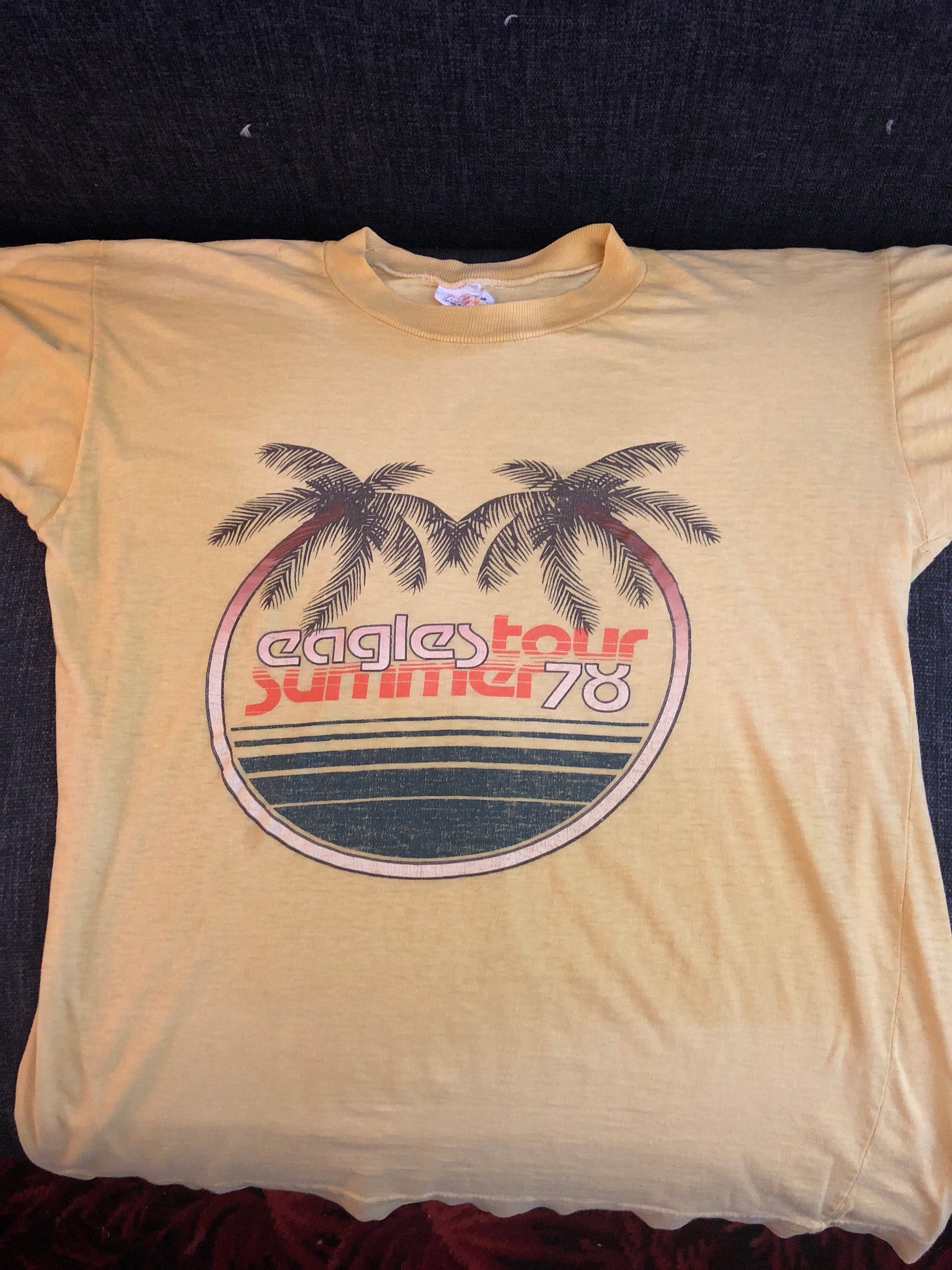 ヴィンテージイーグルス78年ツアーTシャツ メンズ ヴィンテージイーグルス78年ツアーTシャツ メンズ