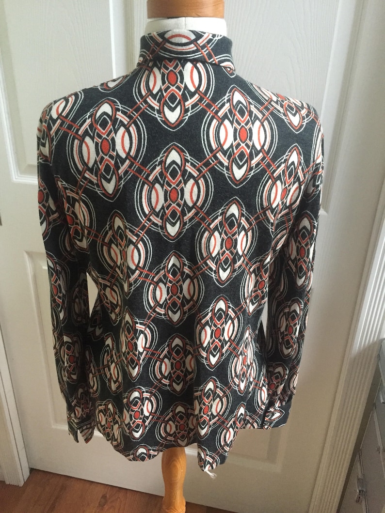 Big sale Vintage 70s Holt Renfrew awesome tunic pullover Halloween sale