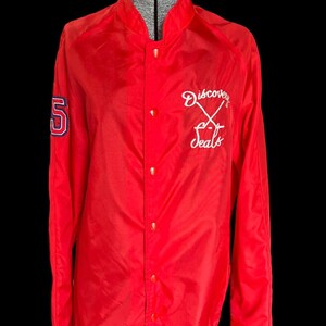 Vintage 70s Gem Sportswear Lancaster Kings Hockey Team Jacket 