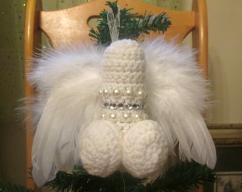 PENIS ANGEL WINGS, dick ornament, lgbtq pride, gay man gift, bachelorette penis, penis wall decor, winged cock, valentine penis, feathered