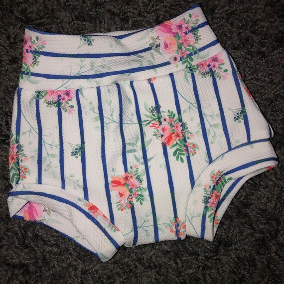 high waisted baby shorts