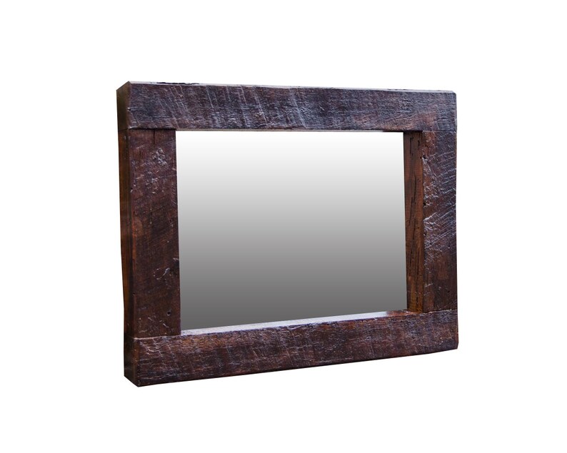 Reclaimed Wall Mirror Full Length Mirror Rustic Mirror Etsy