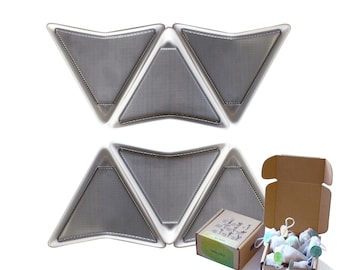 Sprout tray, 6 sets + bio seeds, microgreen kit