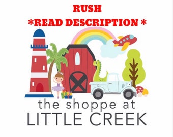 Rush order- MUST READ DESCRIPTION