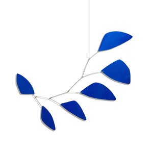 Tribute Hanging Modern Mobile - Formas Azuis - Arte Cinética para Decoração de Casa ou Escritório - Frete Grátis para os EUA