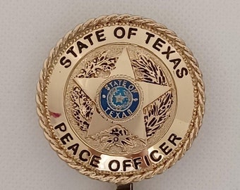 Handcrafted Key Chain PEACE OFFICER