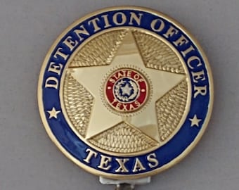 Handcrafted Key Chain  Detention Officer