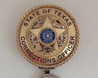 Handcrafted Key Chain CORRECTIONS OFFICER