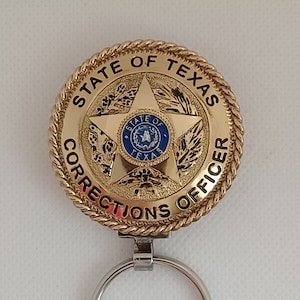 Handcrafted Key Chain CORRECTIONS OFFICER