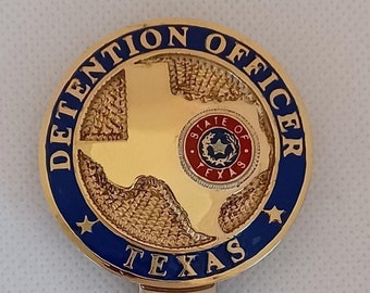 Handcrafted Key Chain  Detention Officer