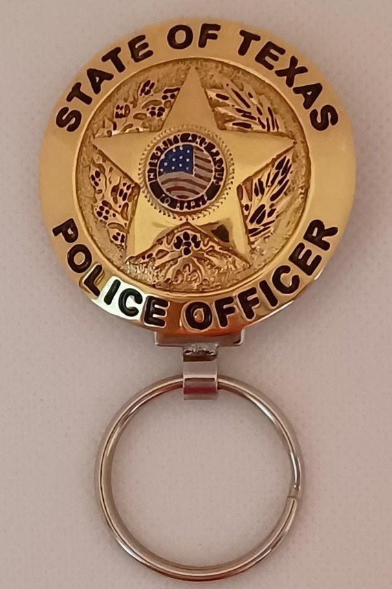 Handcrafted State of Texas Police Officer