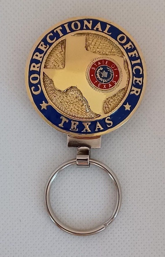 Handcrafted Key Chain Correctional Officer