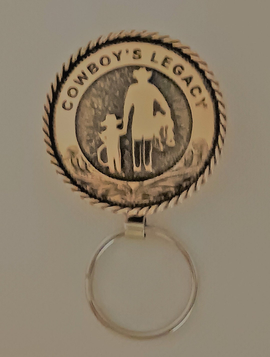 Handcrafted Key Chain Cowboy Legacy - Etsy