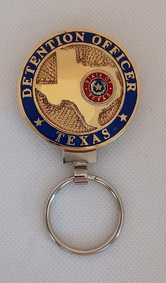 Handcrafted Key Chain  Detention Officer