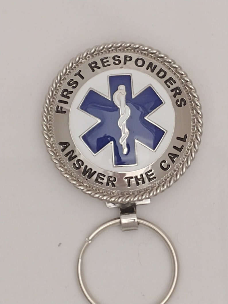 Handcrafted Key Chain for our First Responders