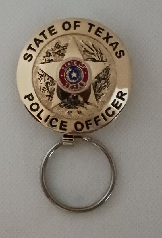 Beautiful Handcrafted Key Chain for a  Police Officer
