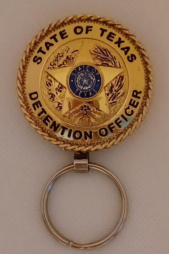 Beautiful Handcrafted Key Chain for a  Detention Officer