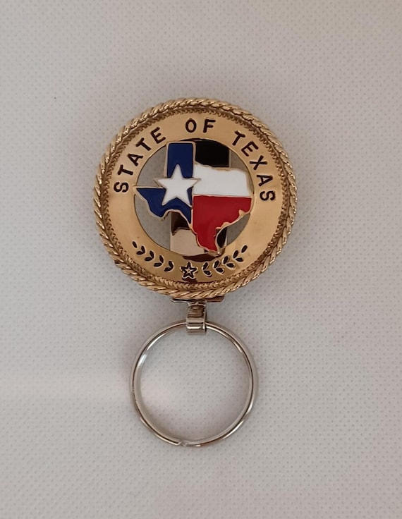 Handcrafted Texas Key Chain