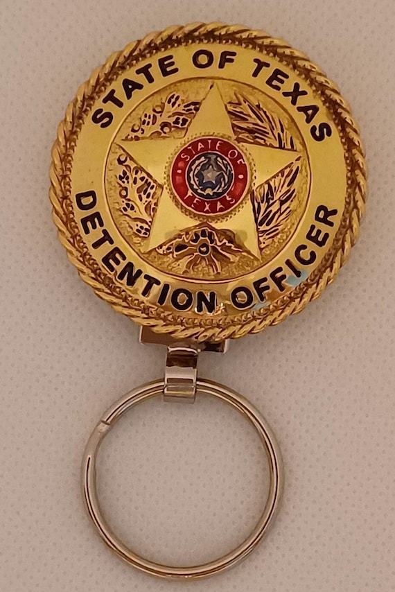 Beautiful Handcrafted Key Chain for a  Detention Officer