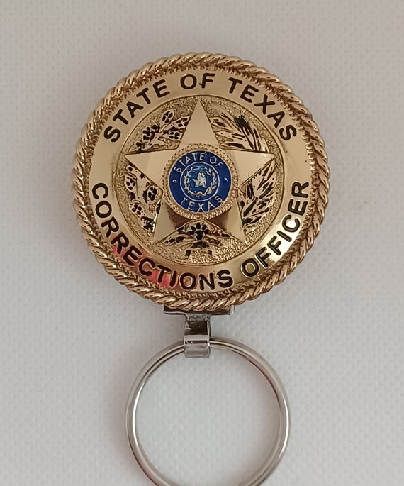 Handcrafted Key Chain CORRECTIONS OFFICER