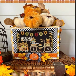 Lets Go Ride a Bike  - Turkey Trot by Stitching with the Housewives