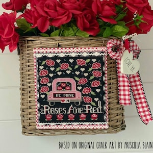 Roses Are Red - Back up the Truck by Stitching with the Housewives