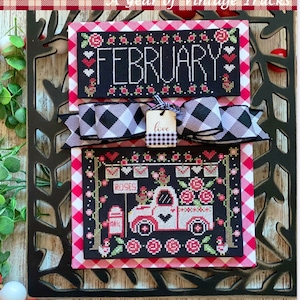 Truckin&#39; Along February by Stitching with the Housewives