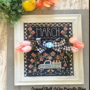 Truckin' Along March by Stitching With the Housewives