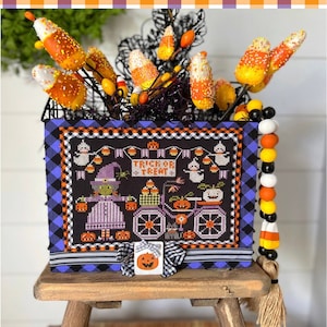 Lets Go Ride a Bike - Haunted Trail by Stitching with the Housewives