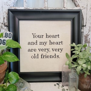 Old Friends by Hello from Liz Mathews