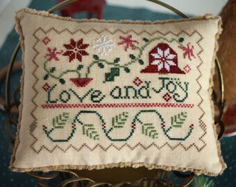 October House Fiber Arts Love Joy Cross Stitch Pattern 2021 Needlework Expo Art Collectibles Fiber Arts Autorentreff Badcamberg De
