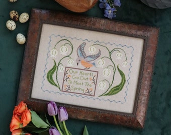Nashville Needlework Market - Our Hearts Go Out by The Blue Flower