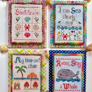 2025 Nashville Needlework Market - Shellabration 4-pack by Pickle Barrel Designs