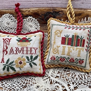 Vintage Christmas Alphabet 3 by Jan Hicks Creates