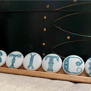 Stitch Buttons Kit by Running With Needles & Scissors