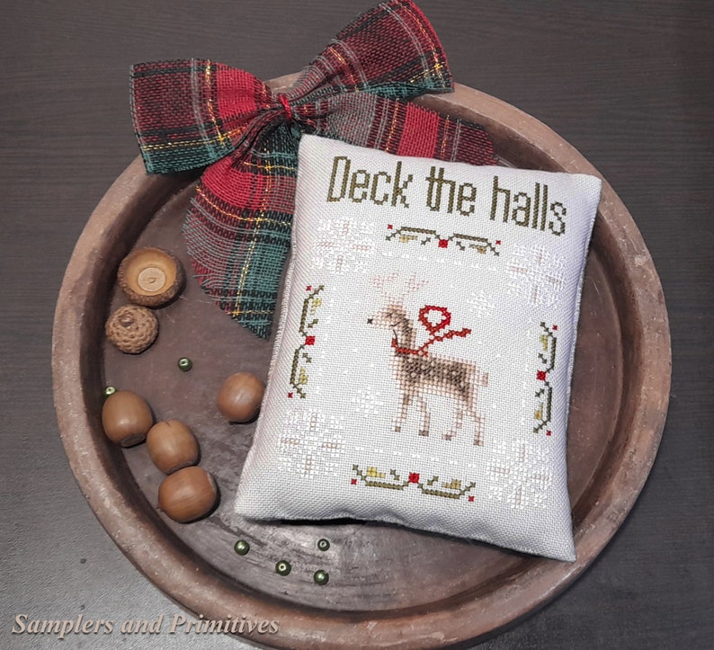 PDF Digital Download Deck the Halls by Samplers and Primitives image 1