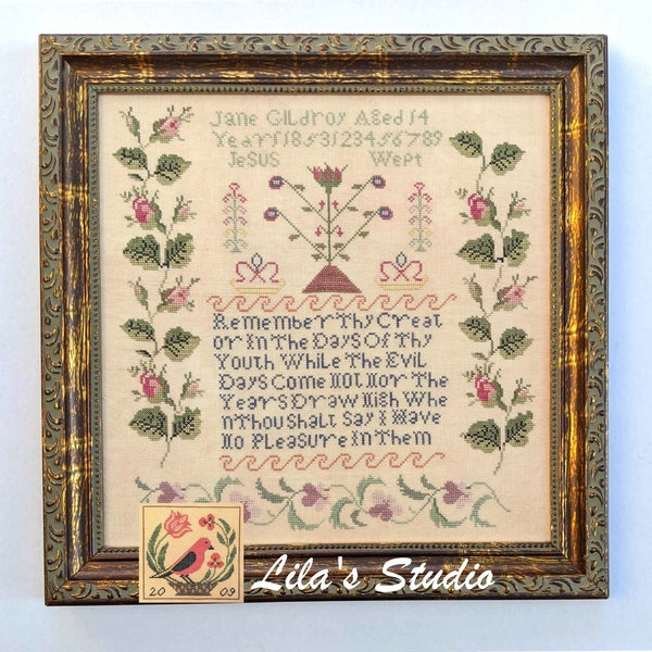 Nashville Needlework Market - Jane Gildroy 1853 by Lila's Studio