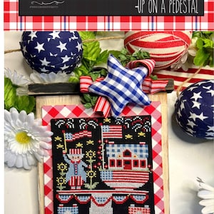 Americana Bakery - Up on a Pedestal by Stitching with the Housewives