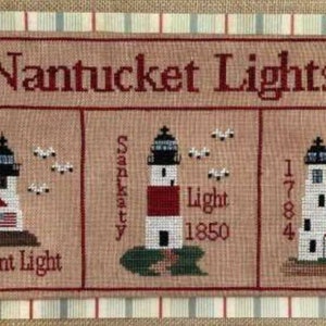 NEW at NEEDLEWORK EXPO - Nantucket Lights by Mani di Donna