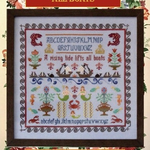 A Rising Tide Lifts All Boats by Monticello Stitches