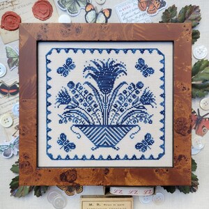 Basket and Butterflies by Hello from Liz Mathews