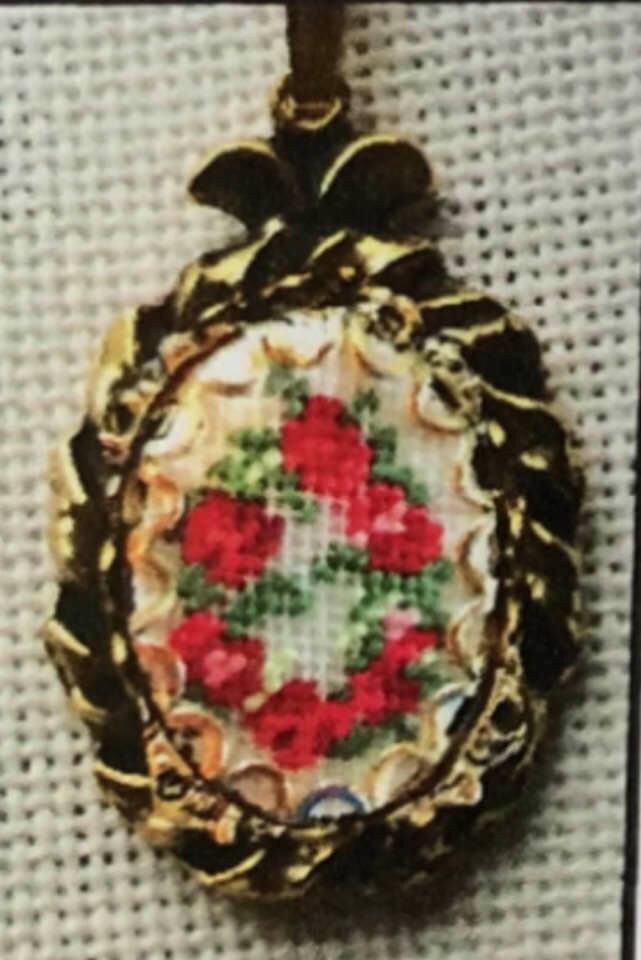 NEW at NEEDLEWORK EXPO - Vintage Petite Point Jewelry Kit by