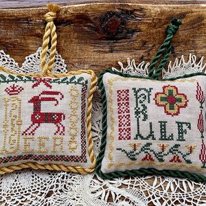 Vintage Christmas Alphabet 2 by Jan Hicks Creates